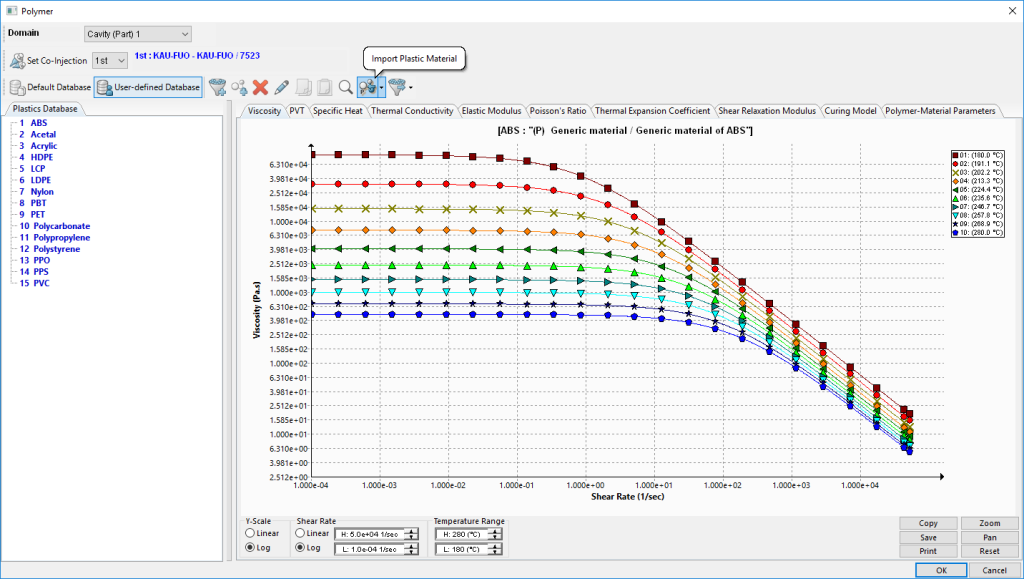 SOLIDWORKS Plastics Material Database Updates Now Available on 3D CONTENTCENTRAL