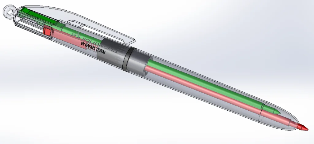 Mechanism Library: Multicolor Pen
