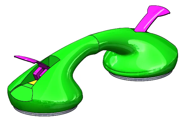 Mechanism Library: Shower Handle Suction Cup Tutorial