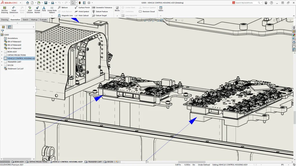 What’s New in SOLIDWORKS 2021 – Detailing Mode and Drawing Performance