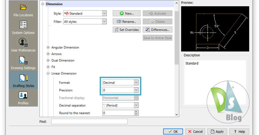 Convert Inches to Millimeters in DraftSight – Part 1