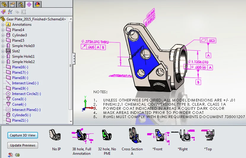 You Can Clean Up with 3D Views in SOLIDWORKS 2015