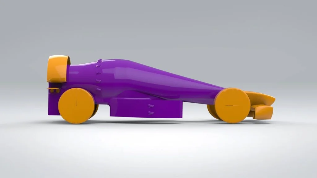 4Speed F1 in Schools Portugal Designs with SOLIDWORKS