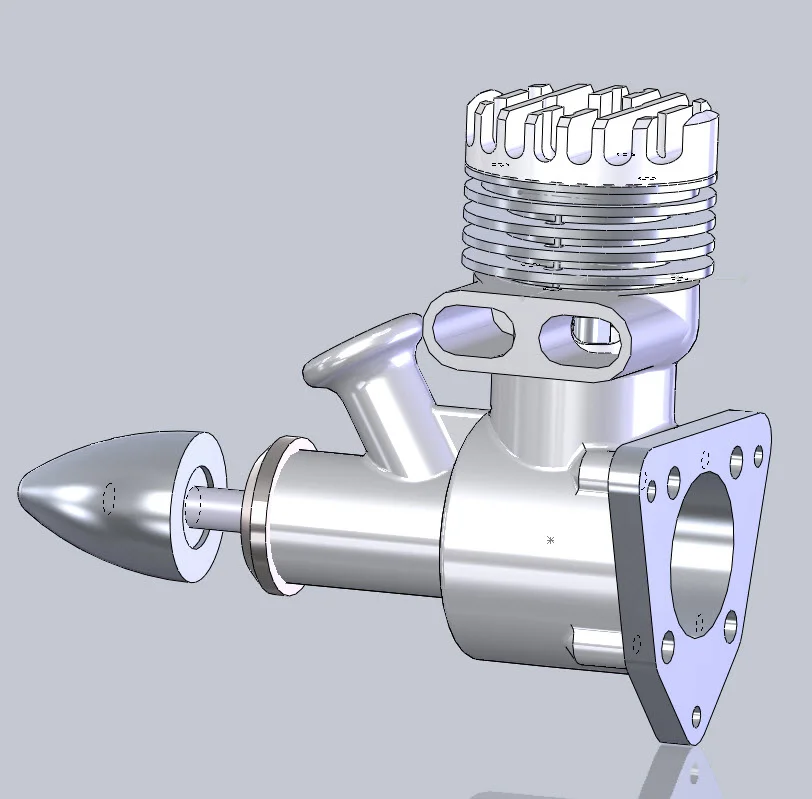 SolidWorks Tutorial: Gas Engine