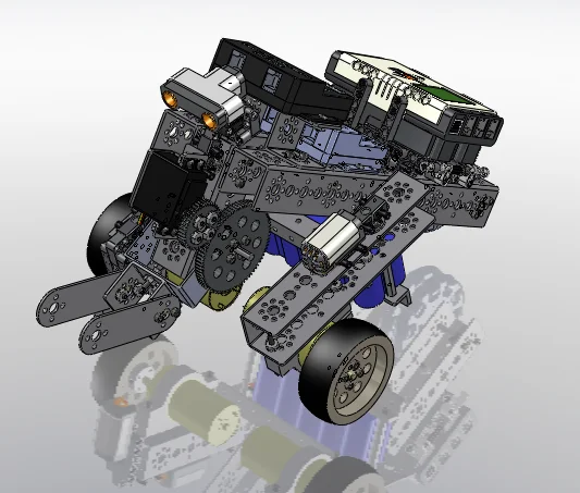 Tetrix Robot Models for FTC Competition in SolidWorks