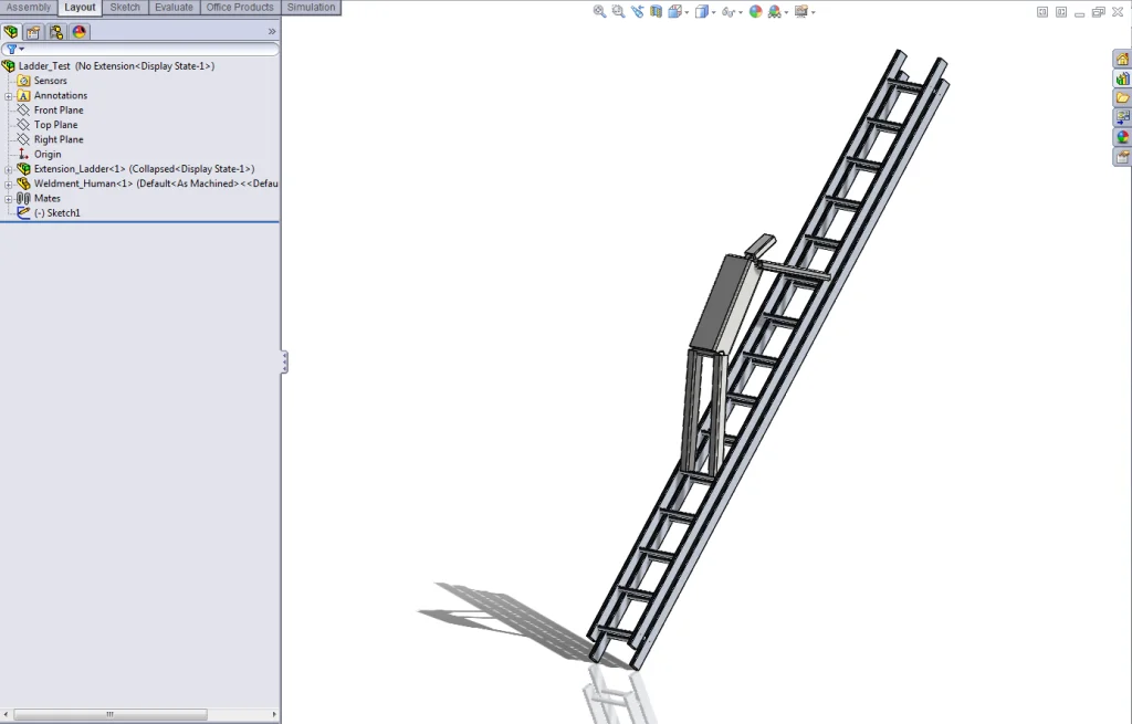 Climbing Ladders With SolidWorks: Don’t Just Stress About Strength