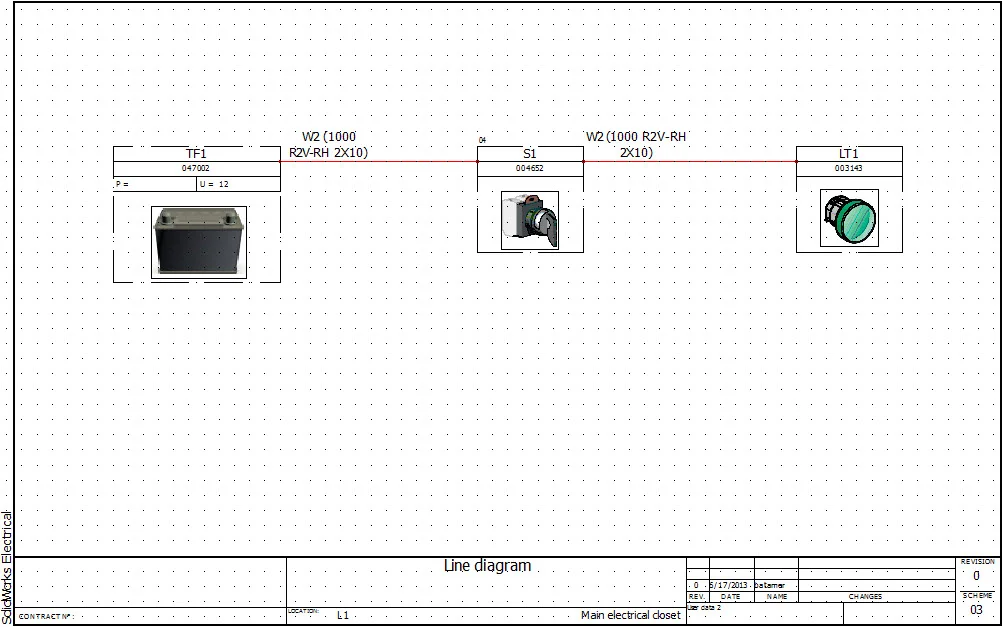 SolidWorks Electrical 2D: Detailed Cabling & Associated Symbols