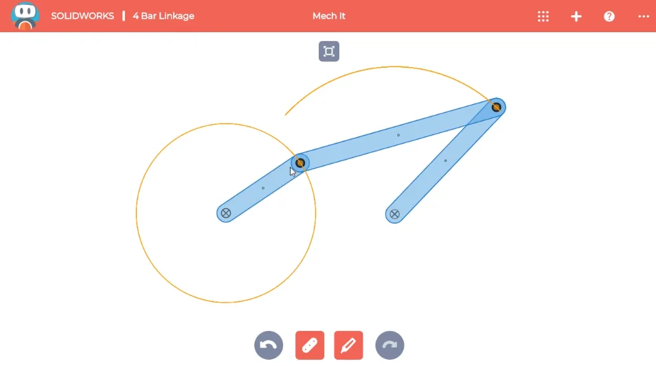 SOLIDWORKS Apps for Kids How-To: 4 Bar Linkage