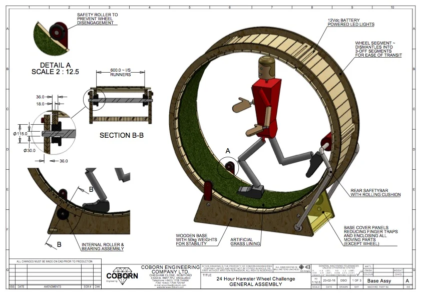 Dean Ovel: SOLIDWORKS and 24 Hours in a Human Hamster Wheel
