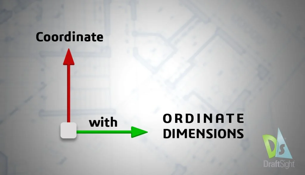 DraftSight: Coordinate with Ordinate Dimensions