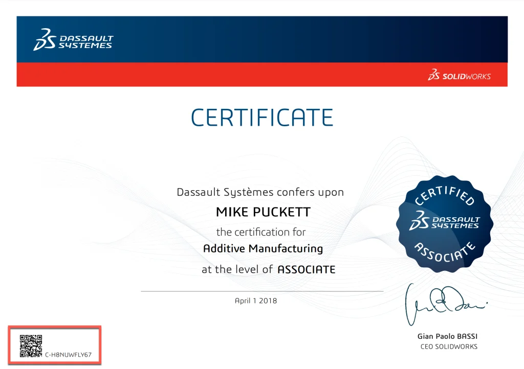 The Value of the SOLIDWORKS Certifications You Earn is Our Top Priority