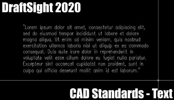 CAD Standards – Text
