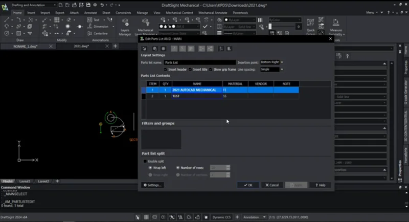What’s New in 3DEXPERIENCE DraftSight R2024x FD02