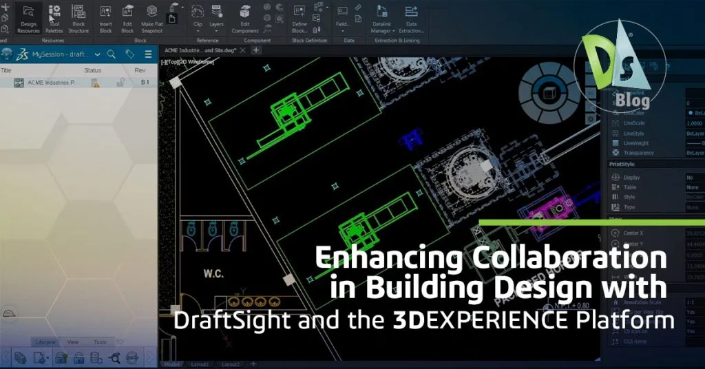 Enhancing Collaboration in Building Design with DraftSight