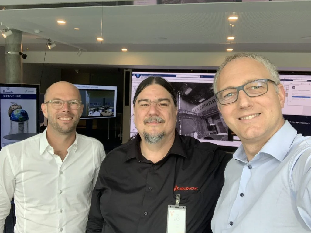 2023 SOLIDWORKS Champion of the Year Eric Beatty Visits Dassault Systèmes HQ