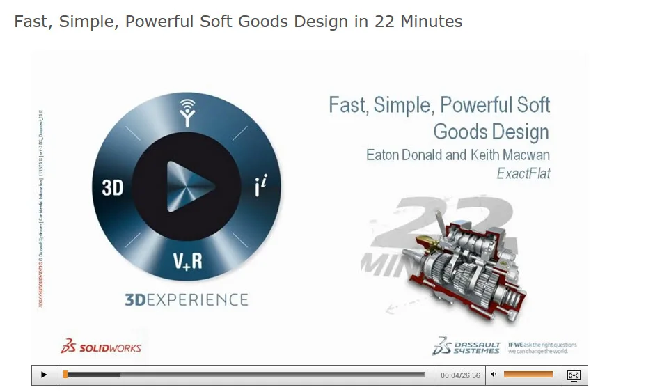 Fast, Simple, Powerful Soft Goods Design in 22 Minutes