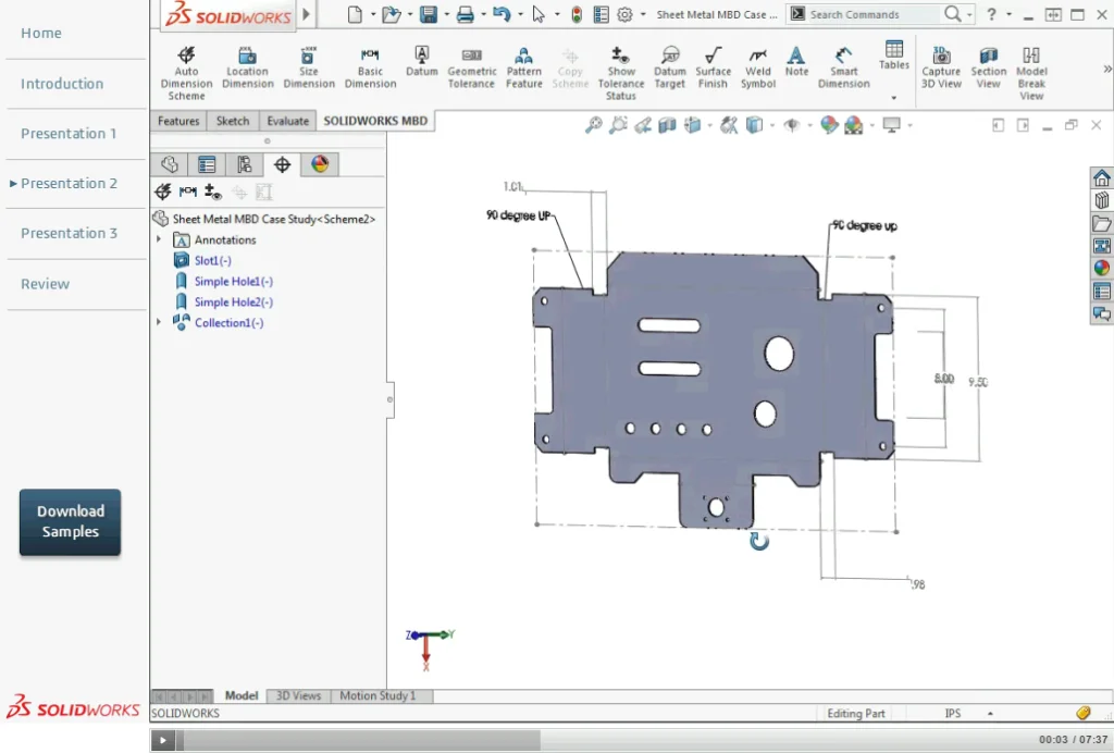 Free SOLIDWORKS Model Based Definition Learning Resources