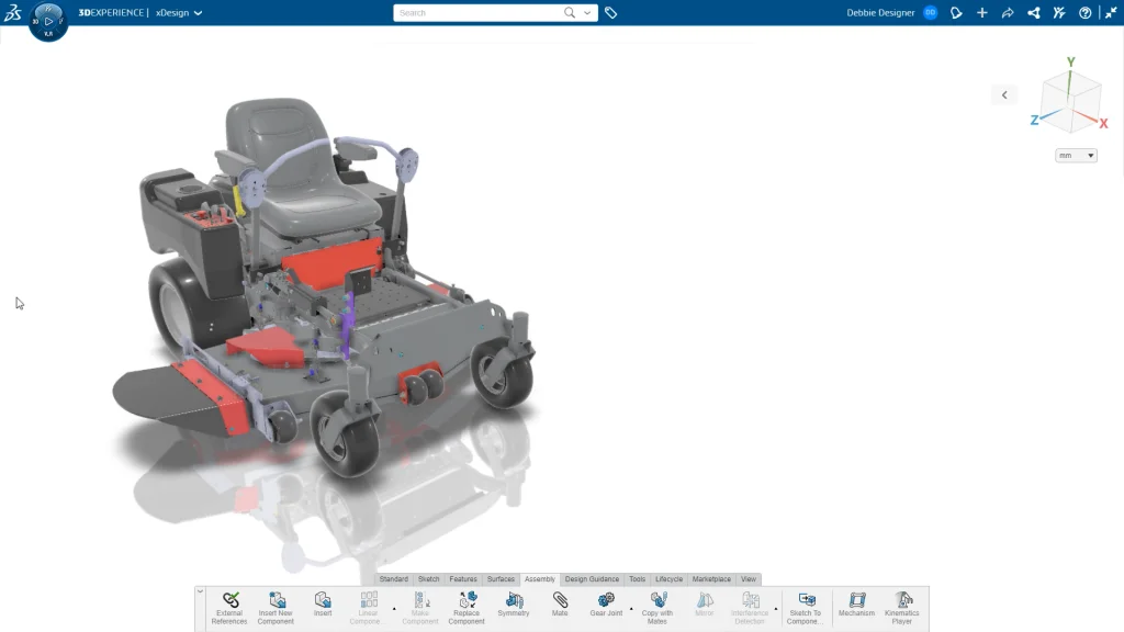 Designing Machines in a Web Browser