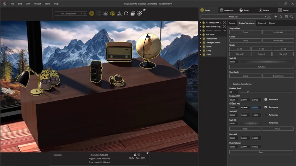 What’s New in SOLIDWORKS Visualize R2025x FD02