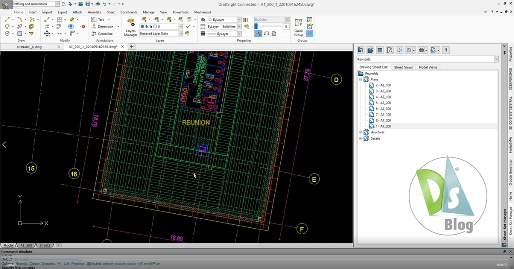 Optimize Projects: DraftSight Premium’s Sheet Set Manager