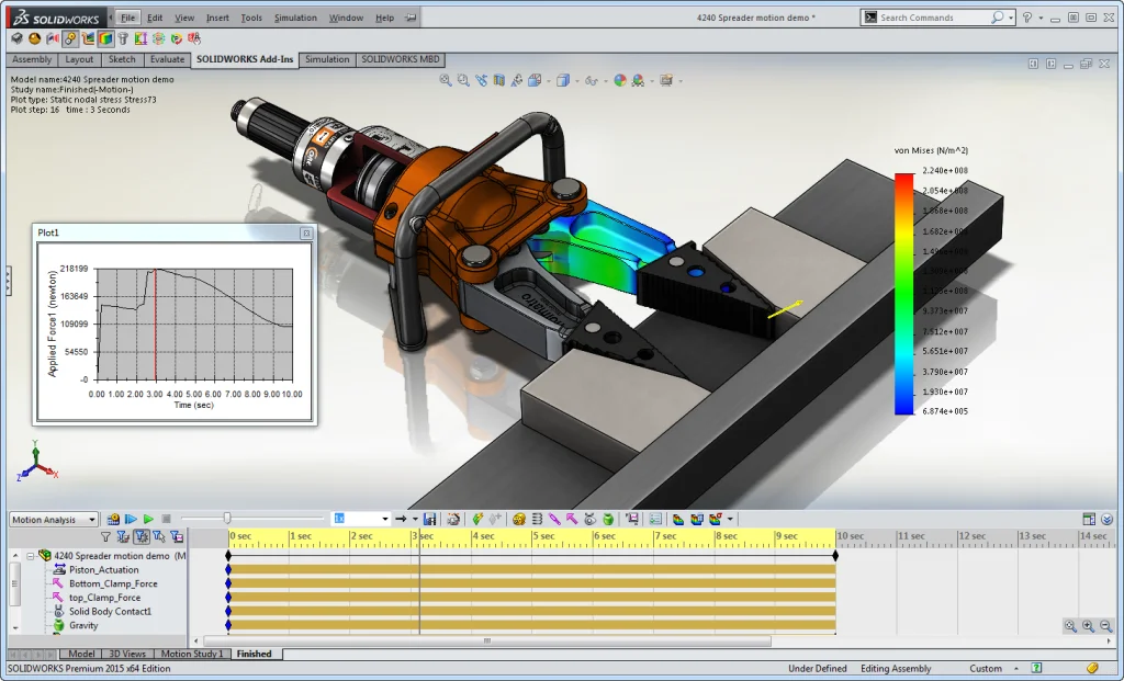 Design Assemblies with Moving Parts Easily with SOLIDWORKS Motion