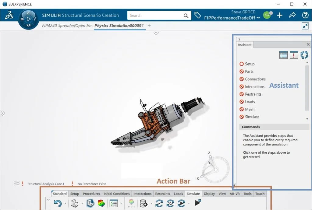 Guided Simulation with Structural Performance Engineer