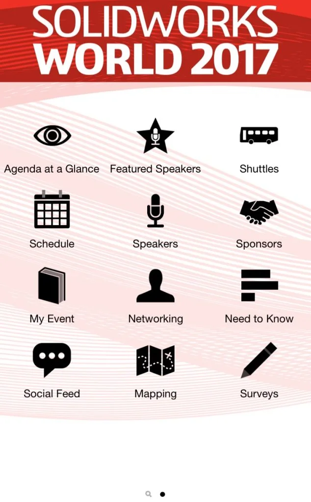 Download the SOLIDWORKS World 2017 Mobile App Today!