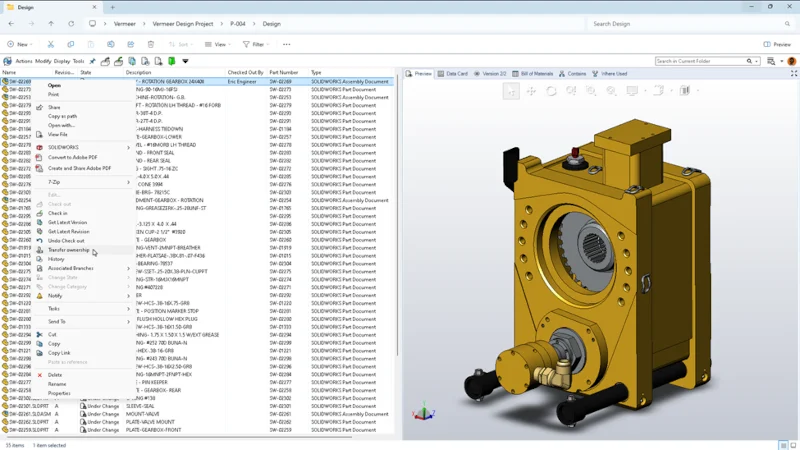 What’s New in SOLIDWORKS 2026 – PDM