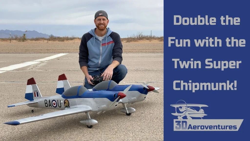 Double The Fun with the Twin Super Chipmunk R/C Aircraft Design
