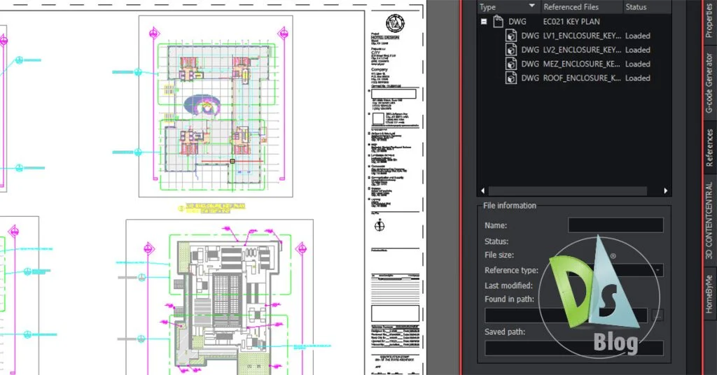 Enhancing External References with DraftSight’s New Feature: Attaching Multiple Xrefs at Once