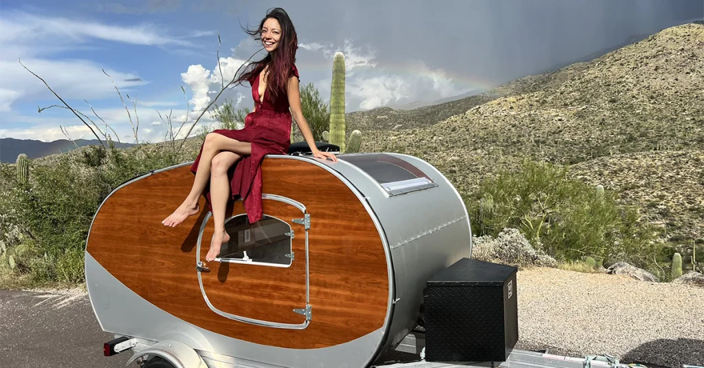 Making a Teardrop Camper in DraftSight with Xyla Foxlin